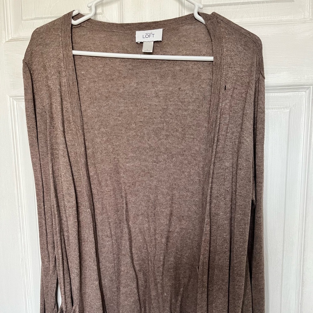 LOFT CARDIGAN SIZE LARGE